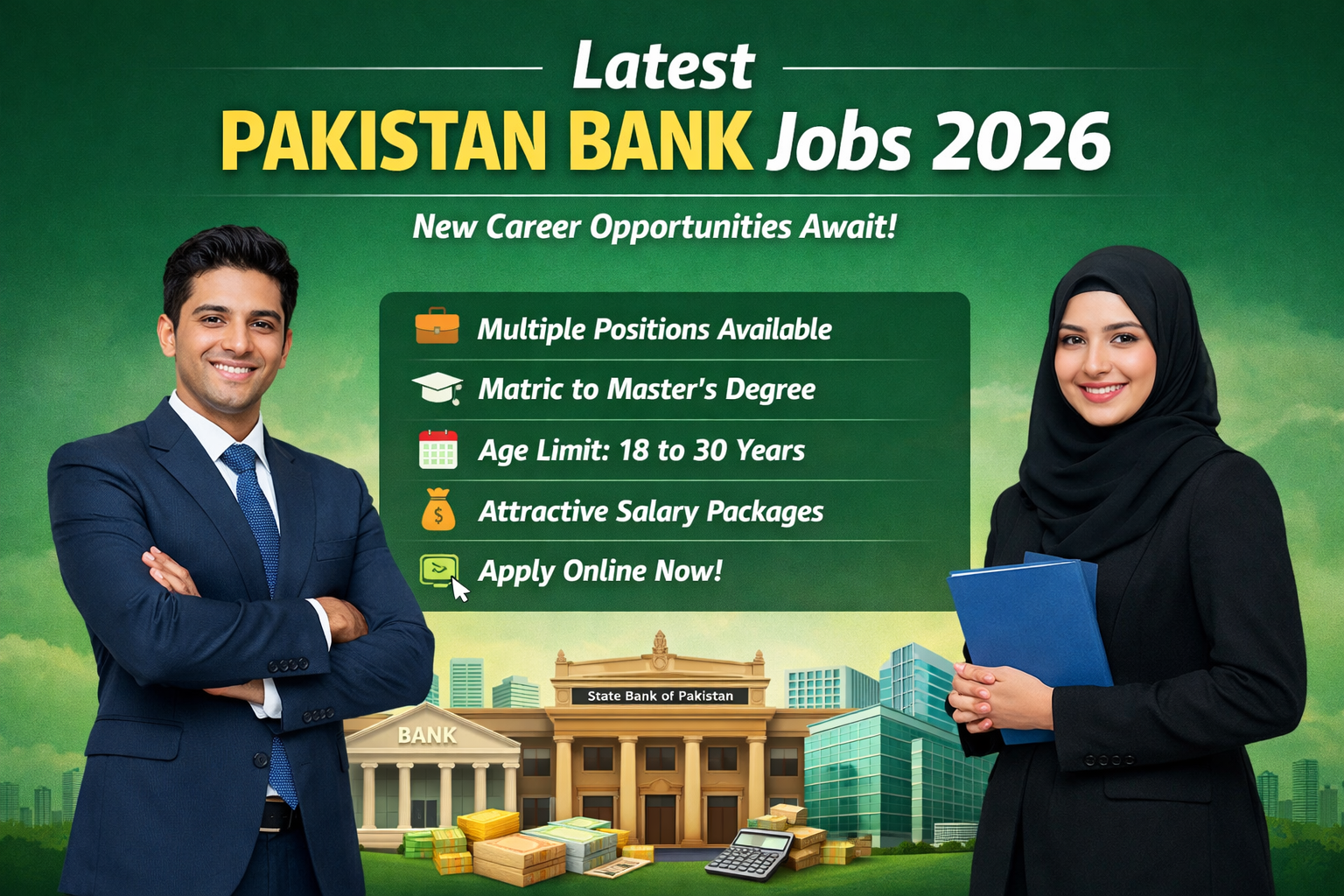 Latest Pakistan Bank Jobs 2026