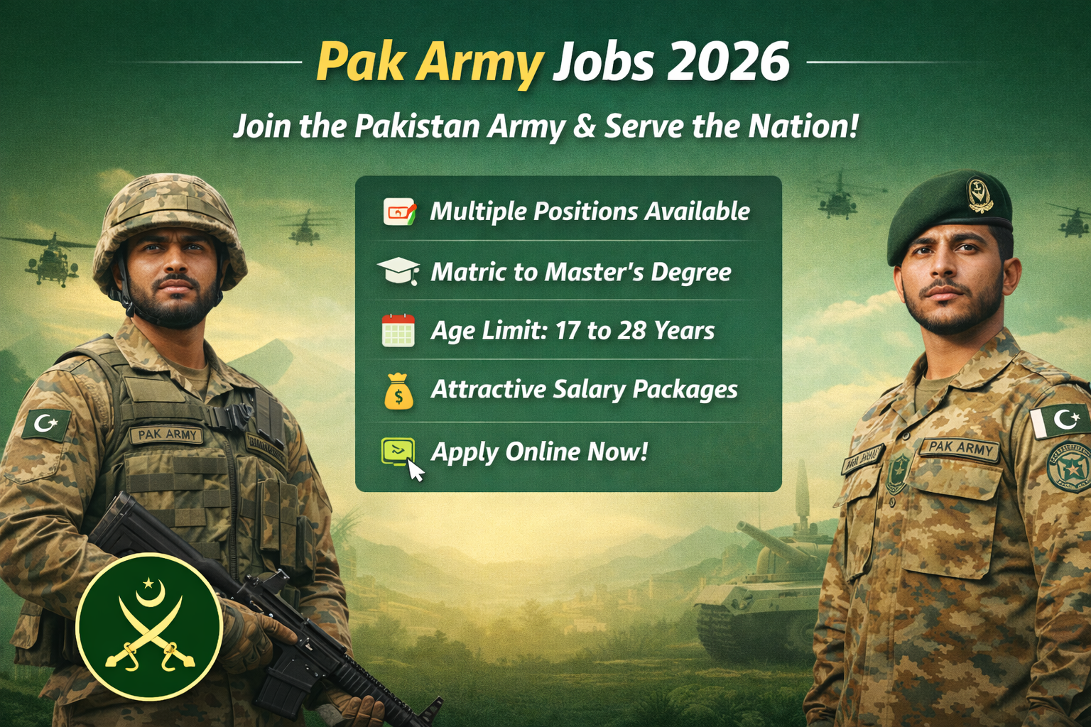 Pak Army Jobs 2026