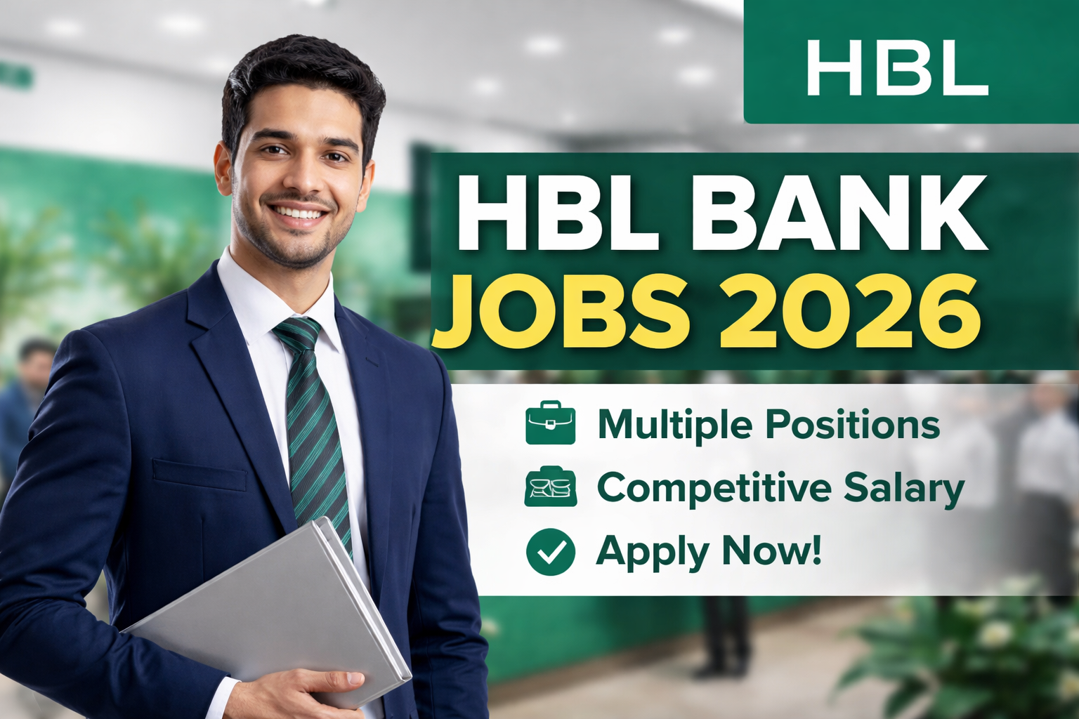 Latest HBL Bank Jobs 2026