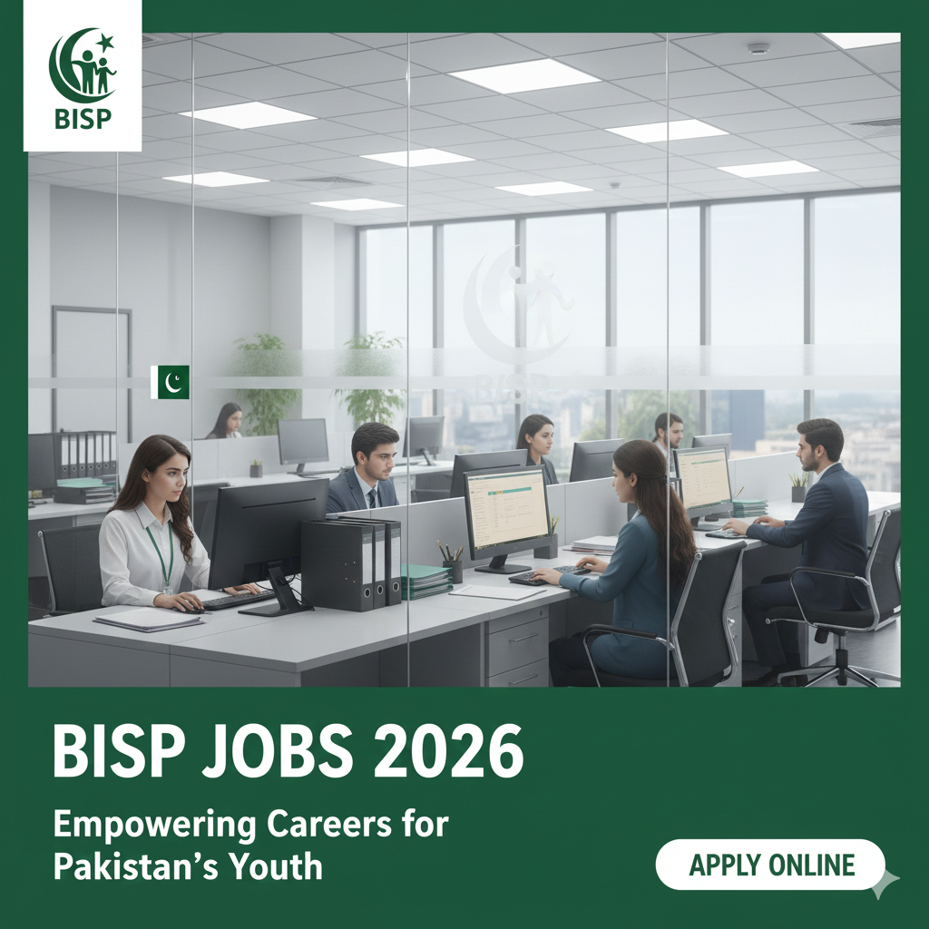 BISP Jobs 2026 Online Apply
