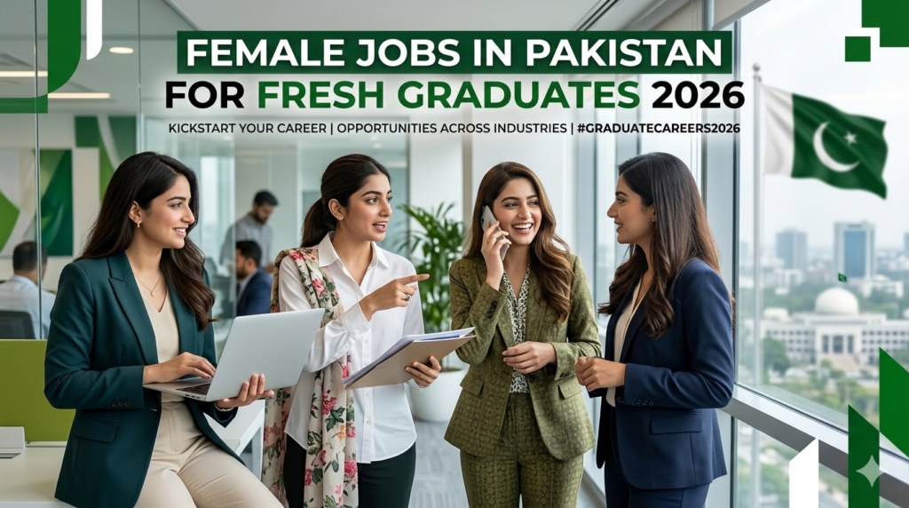 Female Jobs in Pakistan for Fresh Graduates 