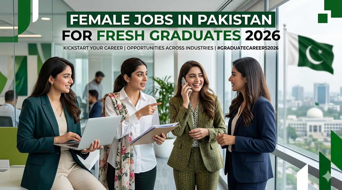 Female Jobs in Pakistan for Fresh Graduates