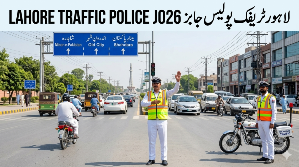 Lahore Traffic Police Jobs 2026