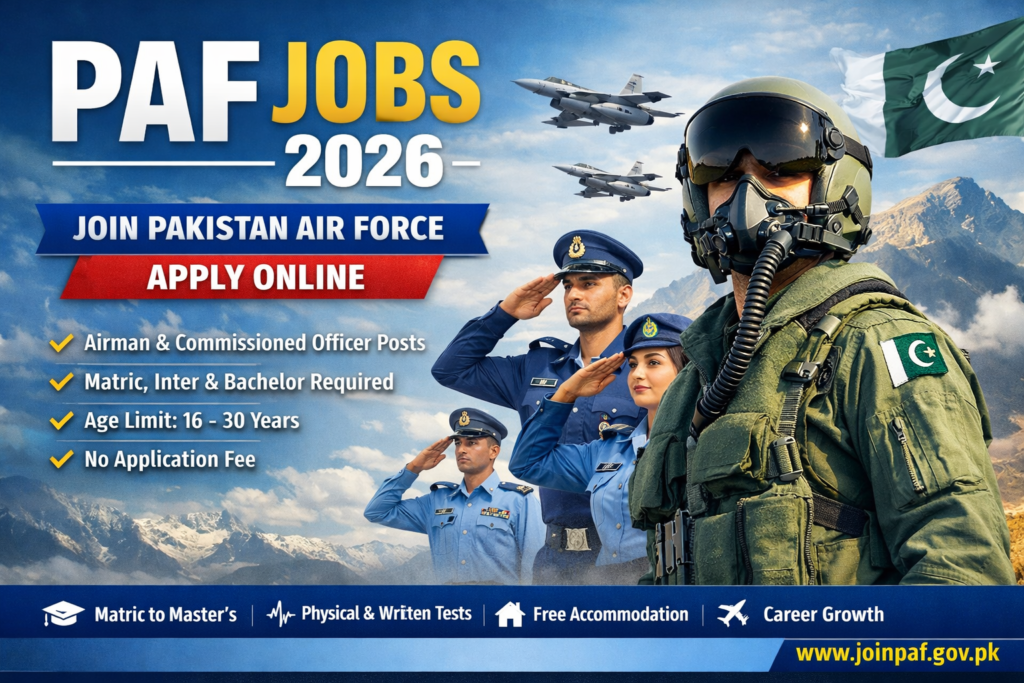 PAF Jobs 2026