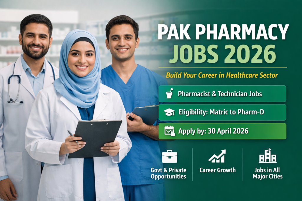 Pak Pharmacy Jobs 2026