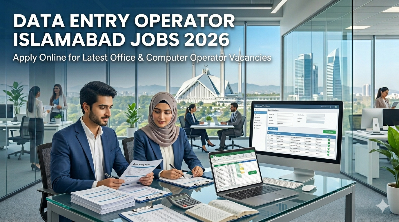 Data Entry Operator Islamabad Jobs 2026