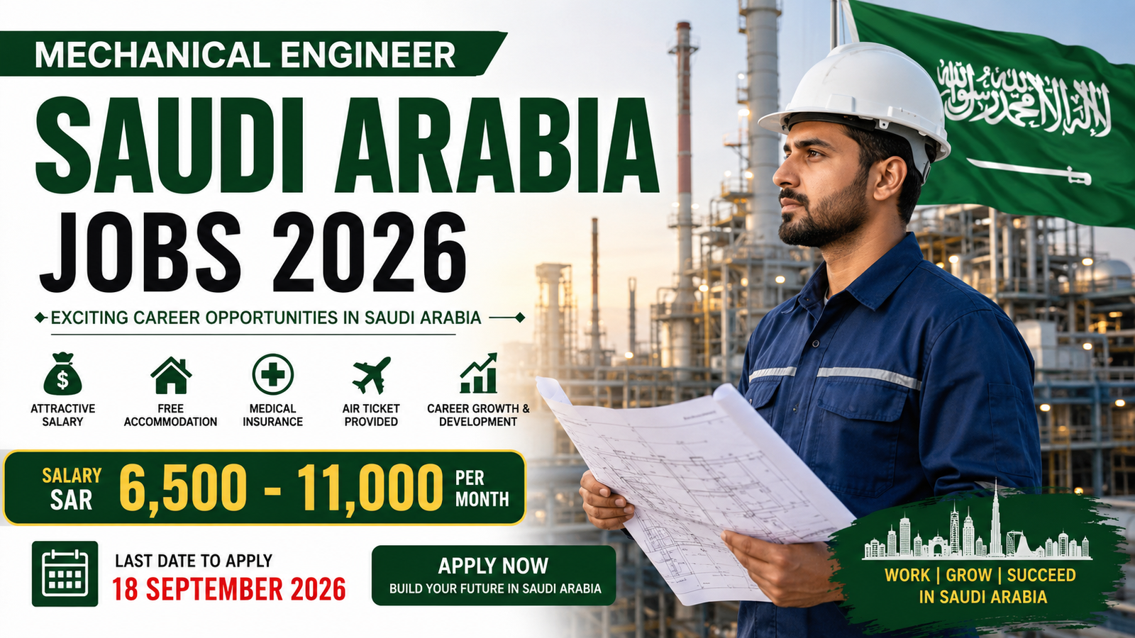 Mechanical Engineer Saudi Arabia Jobs 2026