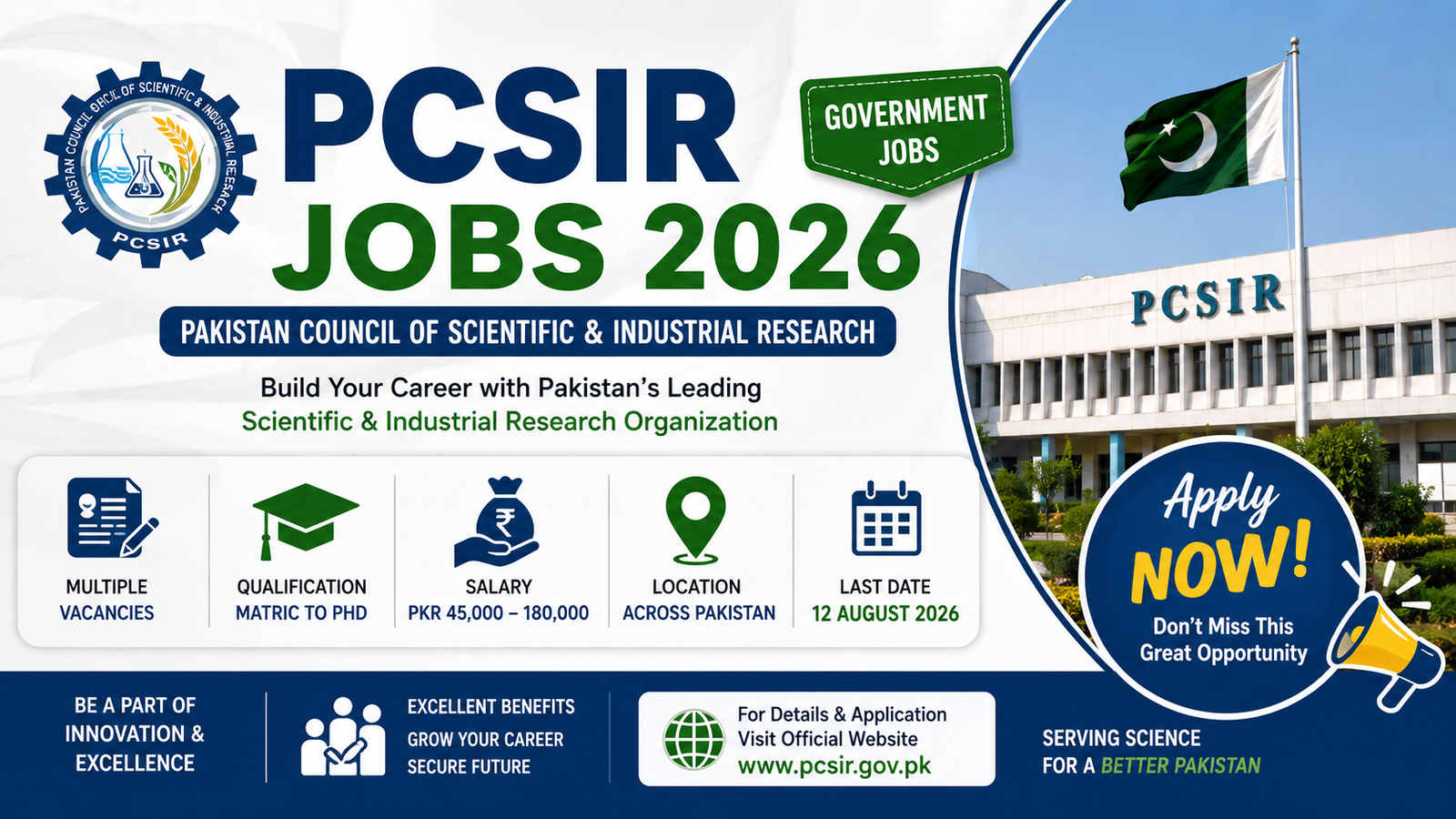 PCSIR Jobs 2026