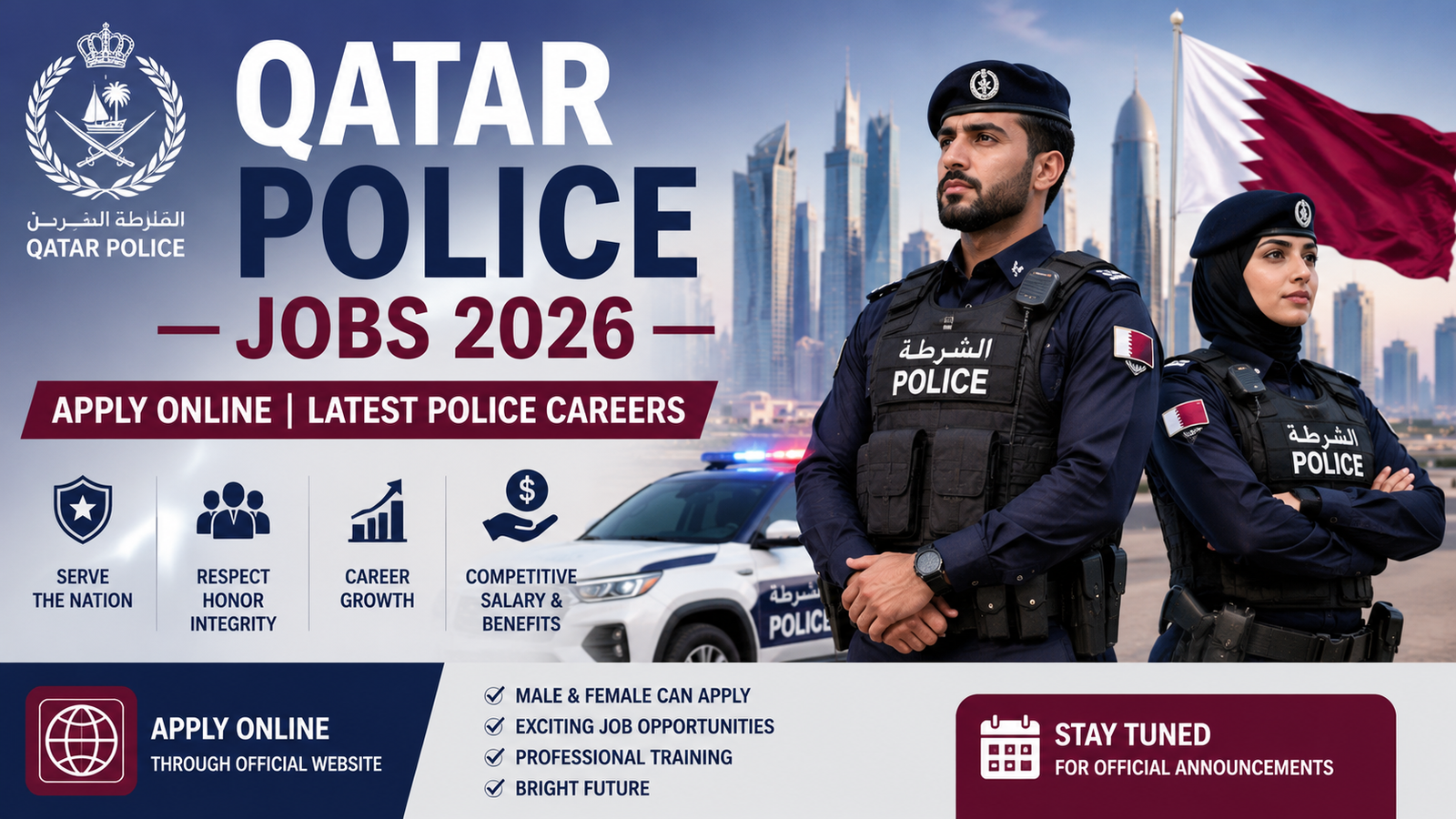 Qatar Police Jobs 2026