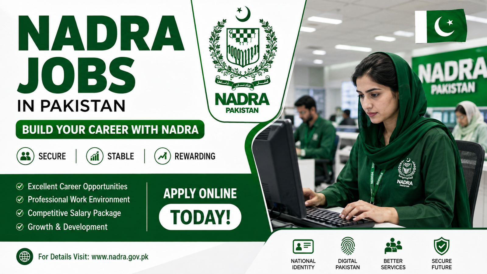 NADRA Jobs in Pakistan