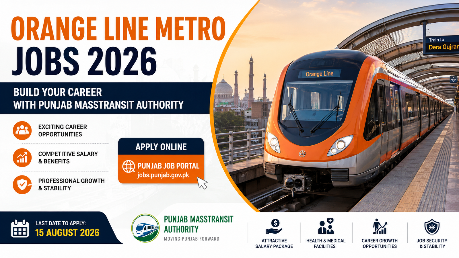 Orange Line Metro Jobs 2026