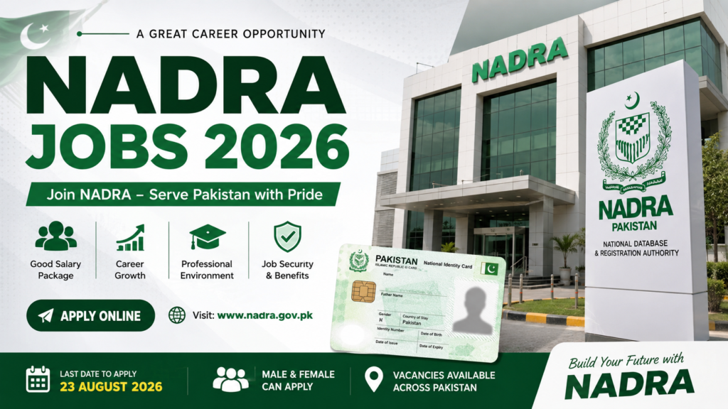 NADRA Jobs 2026