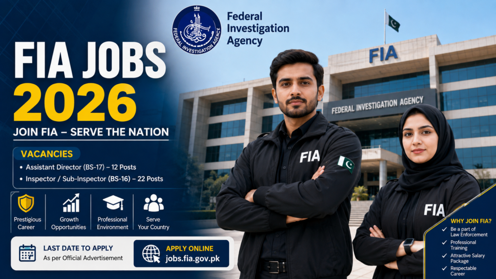 FIA Jobs 2026