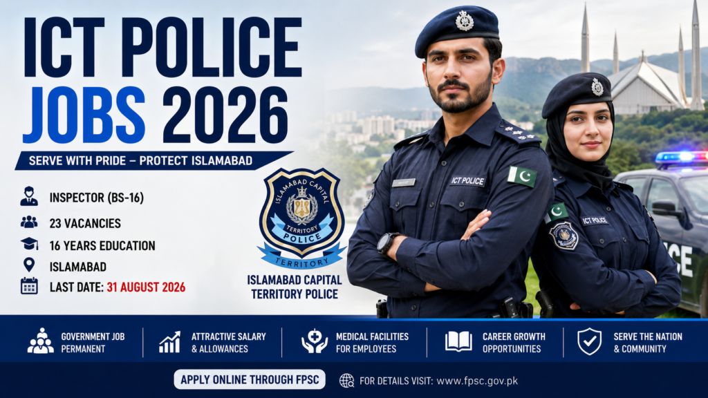 ICT Police Jobs 2026