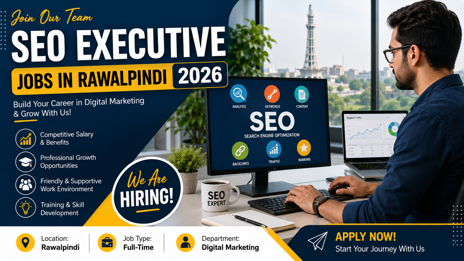 SEO Executive Jobs in Rawalpindi