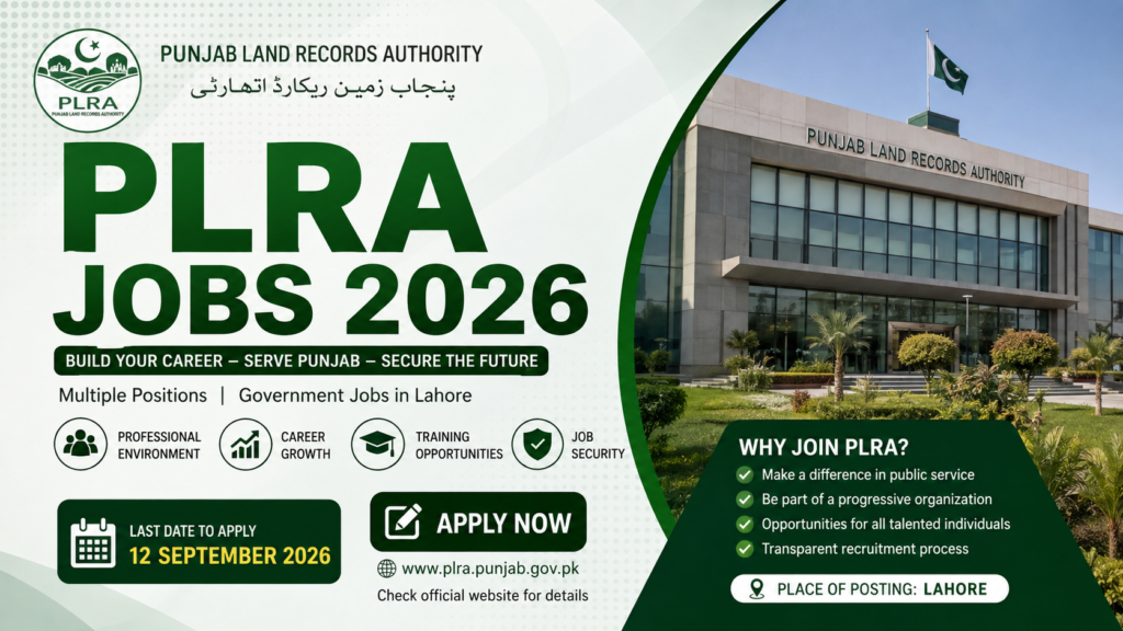 PLRA Jobs 2026