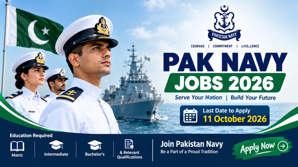 Pak Navy Jobs 2026