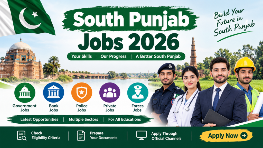South Punjab Jobs 2026